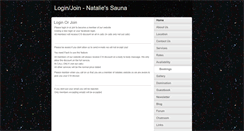 Desktop Screenshot of nataliessauna.com